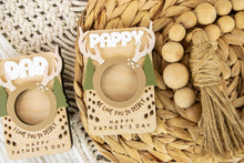 Load image into Gallery viewer, Deer Father's Day Magnetic Picture Frame for Wallet Sized Photos