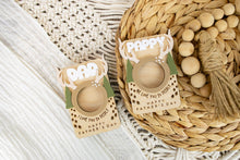 Load image into Gallery viewer, Deer Father's Day Magnetic Picture Frame for Wallet Sized Photos