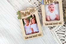 Load image into Gallery viewer, Best Ever Father's Day Photo Magnet for Wallet Sized Picture