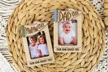 Load image into Gallery viewer, Best Ever Father's Day Photo Magnet for Wallet Sized Picture