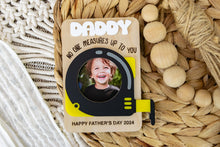 Load image into Gallery viewer, Father's Day Measuring Tape Magnetic Photo Frame - Gifts for Dad