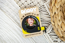 Load image into Gallery viewer, Father's Day Measuring Tape Magnetic Photo Frame - Gifts for Dad