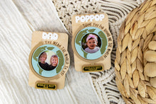 Load image into Gallery viewer, You Mean the World to Us, Thank You for Giving Us the World, Father's Day Magnetic Picture Frame