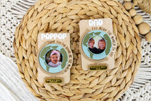 Load image into Gallery viewer, You Mean the World to Us, Thank You for Giving Us the World, Father's Day Magnetic Picture Frame