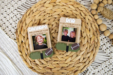 Load image into Gallery viewer, Football Lover Father's Day Magnetic Picture Frame for Wallet Sized Photos