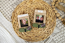 Load image into Gallery viewer, Football Lover Father's Day Magnetic Picture Frame for Wallet Sized Photos
