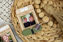 Load image into Gallery viewer, Football Lover Father's Day Magnetic Picture Frame for Wallet Sized Photos