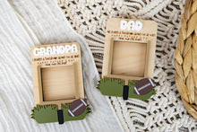 Load image into Gallery viewer, Football Lover Father's Day Magnetic Picture Frame for Wallet Sized Photos