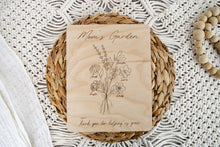 Load image into Gallery viewer, Birth Month Flower Garden Sign for Mom & Grandma