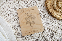 Load image into Gallery viewer, Birth Month Flower Garden Sign for Mom & Grandma