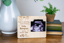 Load image into Gallery viewer, Prepare for Cuddles and Fun Aunt and Uncle Pregnancy Announcement Ultrasound Picture Frame