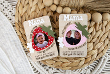 Load image into Gallery viewer, Gift for Mom or Grandma Strawberry Magnetic Picture Frame for Wallet Sized Photo