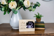 Load image into Gallery viewer, Baby Announcement Ultrasound Picture Frame