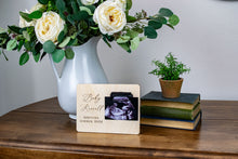 Load image into Gallery viewer, Baby Announcement Ultrasound Picture Frame