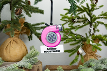 Load image into Gallery viewer, Merry Boostmas Turbo Christmas Ornament - Choose from Three Colors