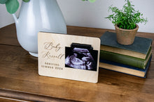 Load image into Gallery viewer, Baby Announcement Ultrasound Picture Frame