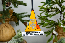 Load image into Gallery viewer, Christmas Cheer and Anticipating Autocross Gear Cone Ornament - Personalized Autocross Ornament