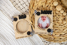 Load image into Gallery viewer, Retro Happy Father's Day Magnetic Photo Frame