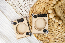 Load image into Gallery viewer, Retro Happy Father's Day Magnetic Photo Frame