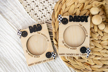 Load image into Gallery viewer, Retro Happy Father's Day Magnetic Photo Frame