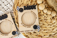 Load image into Gallery viewer, Retro Happy Father's Day Magnetic Photo Frame