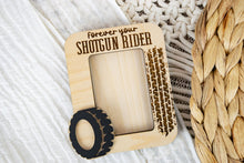 Load image into Gallery viewer, Forever Your Shotgun Rider Wallet Sized Magnetic Picture Frame for Dad - Wallet Sized Photo Frame