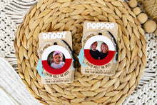 Load image into Gallery viewer, Fisherman Father's Day Magnetic Picture Frame for Wallet Sized Photo