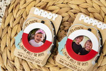 Load image into Gallery viewer, Fisherman Father's Day Magnetic Picture Frame for Wallet Sized Photo