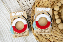 Load image into Gallery viewer, Fisherman Father's Day Magnetic Picture Frame for Wallet Sized Photo