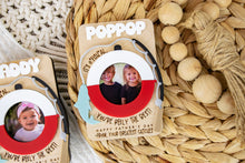 Load image into Gallery viewer, Fisherman Father's Day Magnetic Picture Frame for Wallet Sized Photo