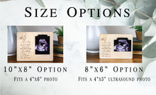 Load image into Gallery viewer, Together We'll Spoil Them! Baby Pregnancy Announcement Ultrasound Picture Frame