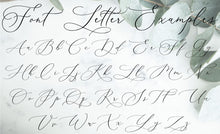 Load image into Gallery viewer, Personalized Engagement Picture Frame - Peony Design