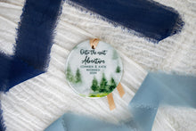 Load image into Gallery viewer, Onto the Next Adventure Married Ornament, Mountain Ornament Gift for Ourdoorsy Couples