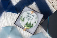 Load image into Gallery viewer, Onto the Next Adventure Married Ornament, Mountain Ornament Gift for Ourdoorsy Couples