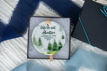 Load image into Gallery viewer, Onto the Next Adventure Married Ornament, Mountain Ornament Gift for Ourdoorsy Couples