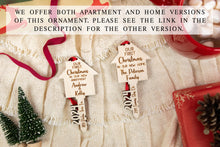 Load image into Gallery viewer, Our First Home Key Ornament, New Homeowner Gift, Personalized Housewarming Gift