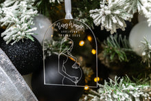 Load image into Gallery viewer, Baby Bump Ornament, Pregnancy Announcement Ornament, Baby Announcement Ornament, Great Grandma Gift, Pregnancy Reveal to Grandparents