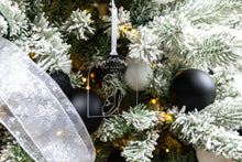 Load image into Gallery viewer, Clear Acrylic Baby Bumps First Christmas Pregnancy Announcement Ornament, Gift for Expecting Parents, Christmas Baby Announcement