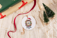 Load image into Gallery viewer, Personalized Hedgehog Name Ornament, Custom Hedgehog Gift, Animal Lover Gift