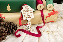 Load image into Gallery viewer, Our First Home Key Ornament, New Homeowner Gift, Personalized Housewarming Gift