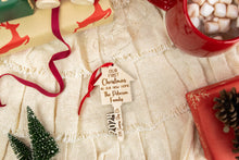 Load image into Gallery viewer, Our First Home Key Ornament, New Homeowner Gift, Personalized Housewarming Gift