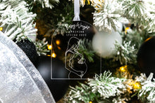 Load image into Gallery viewer, Baby Bump Ornament, Pregnancy Announcement Ornament, Baby Announcement Ornament, Great Grandma Gift, Pregnancy Reveal to Grandparents