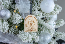Load image into Gallery viewer, I Believe in Magic and Books, Book Christmas Ornament, Book Lover Gift