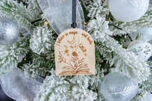 Load image into Gallery viewer, I Believe in Magic and Books, Book Christmas Ornament, Book Lover Gift
