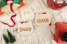 Load image into Gallery viewer, Wood Custom Cat Ornament, Personalized Cat Ornament, Cat Lover Gift