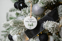 Load image into Gallery viewer, Personalized Last Christmas as Two Ornament, Gift for Expecting Parents