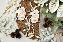 Load image into Gallery viewer, Cat Memorial Ornament, Cat Remembrance Gift, Pet Loss Gift Sympathy Gift, Multiple Customization Options