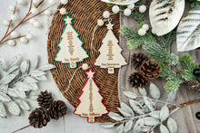 Load image into Gallery viewer, Custom Teacher Ornament, Teacher Christmas Gifts, Personalized Classroom Ornament, Student Name Ornament, Teacher Appreciation Gift