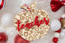 Load image into Gallery viewer, Teacher Ornament, Teacher Christmas Gifts, Teacher Appreciation Gift, Thank You Gift