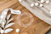 Load image into Gallery viewer, Personalized Married Ornament | Custom Wedding Ornament for Couple | Newlywed Ornament | Bride and Groom Gift